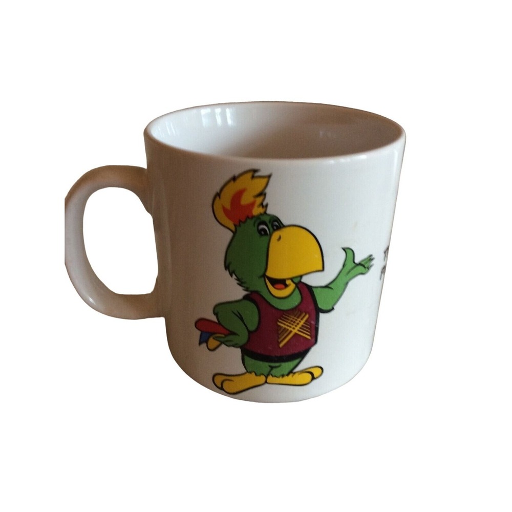 1986 Pax/Indianapolis Tenth Pan Am Games Souvenir Ceramic Mug